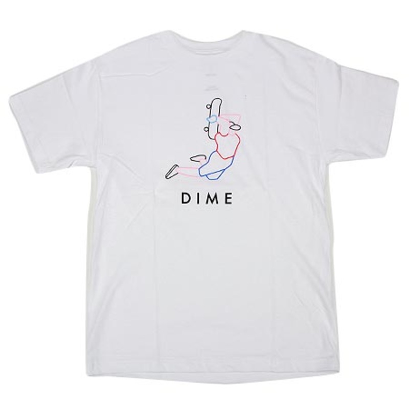Dime Dunk T Shirt White Large