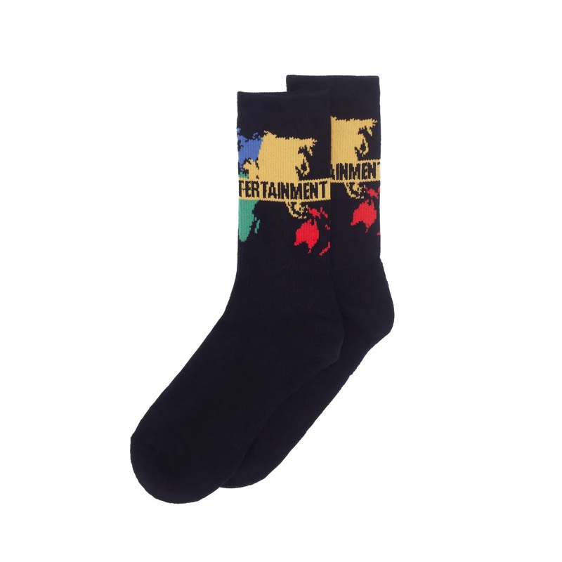 FA Awesome World Sock Black OS