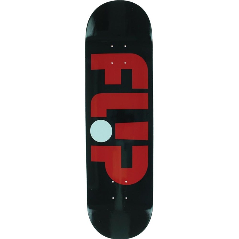 Flip Odyssey Logo 8.25″ Black Skateboard Deck