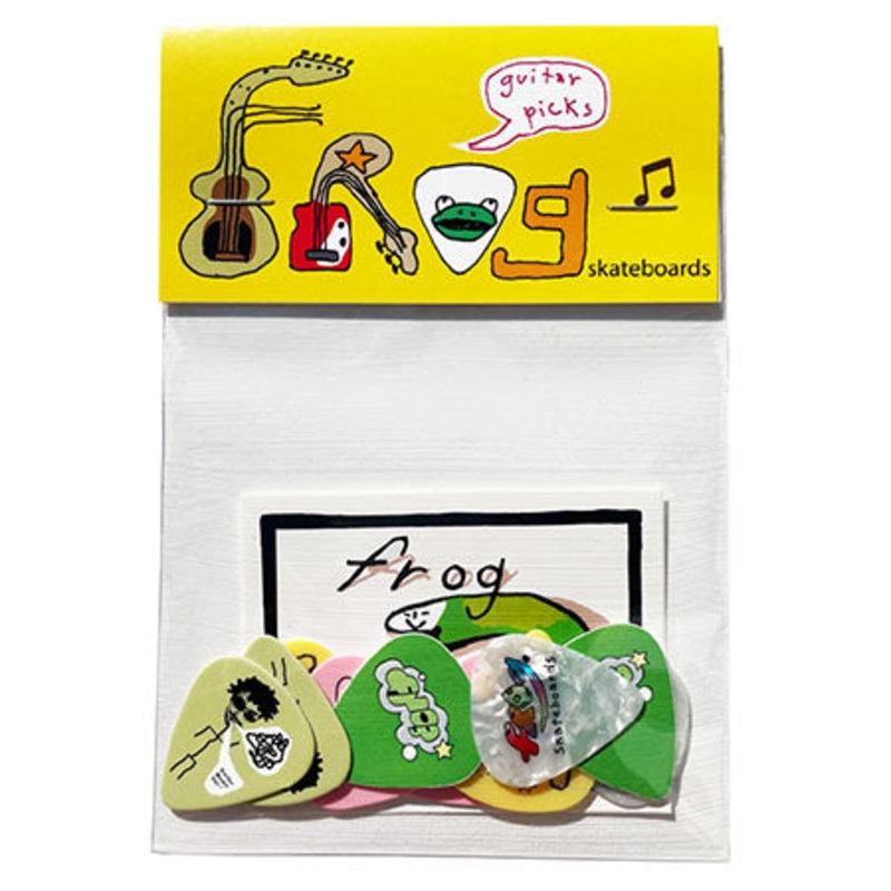 Frog Skateboards Guitar Picks Assorted One size fits all