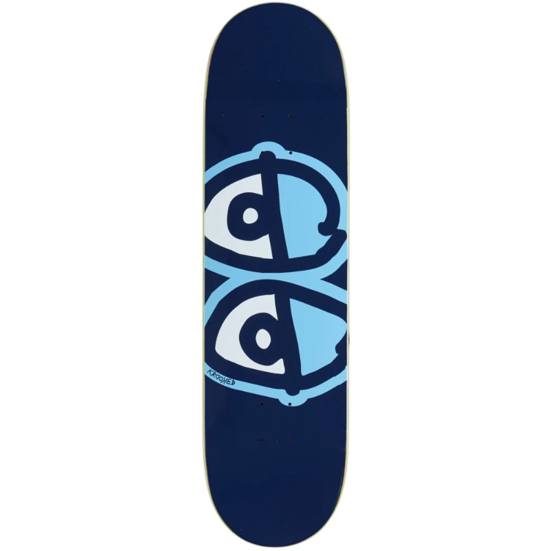 Krooked Team Eyes Easyrider Deck Blue 8.38″ 8.38