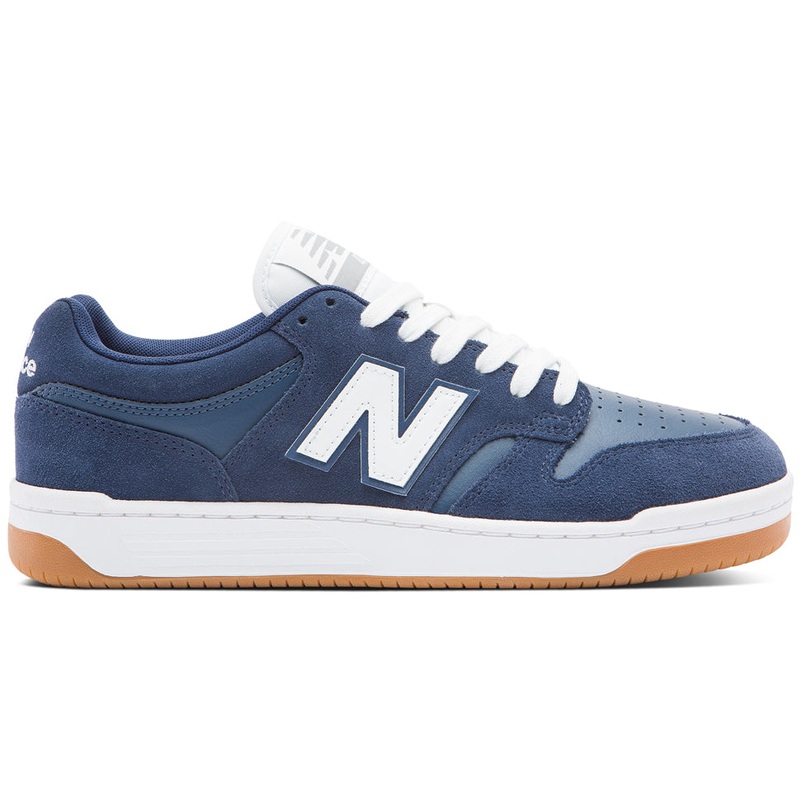 New Balance Numeric 480 Navy White Shoes Navy/ White 8