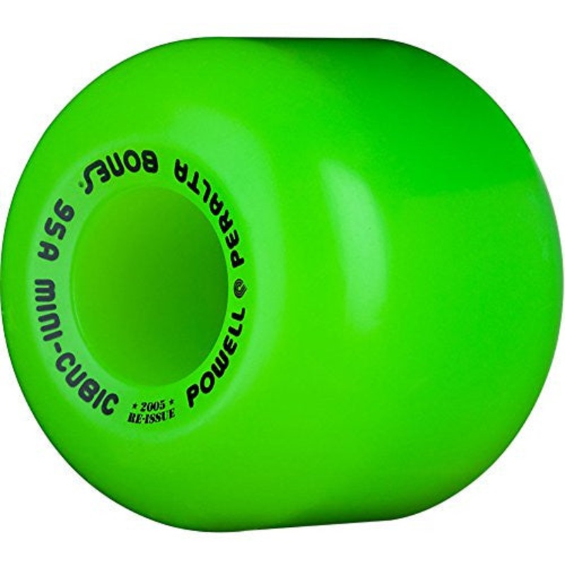Powell Peralta Mini Cubic Green 64mm 95a Skateboard Wheels