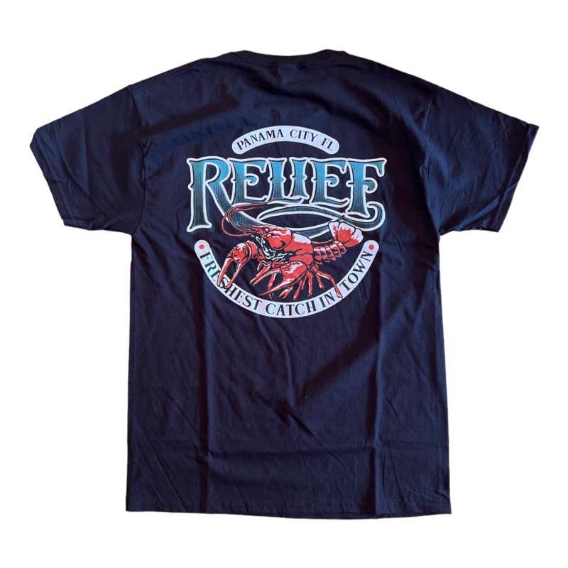 Relief CrawFish T Shirt Black S