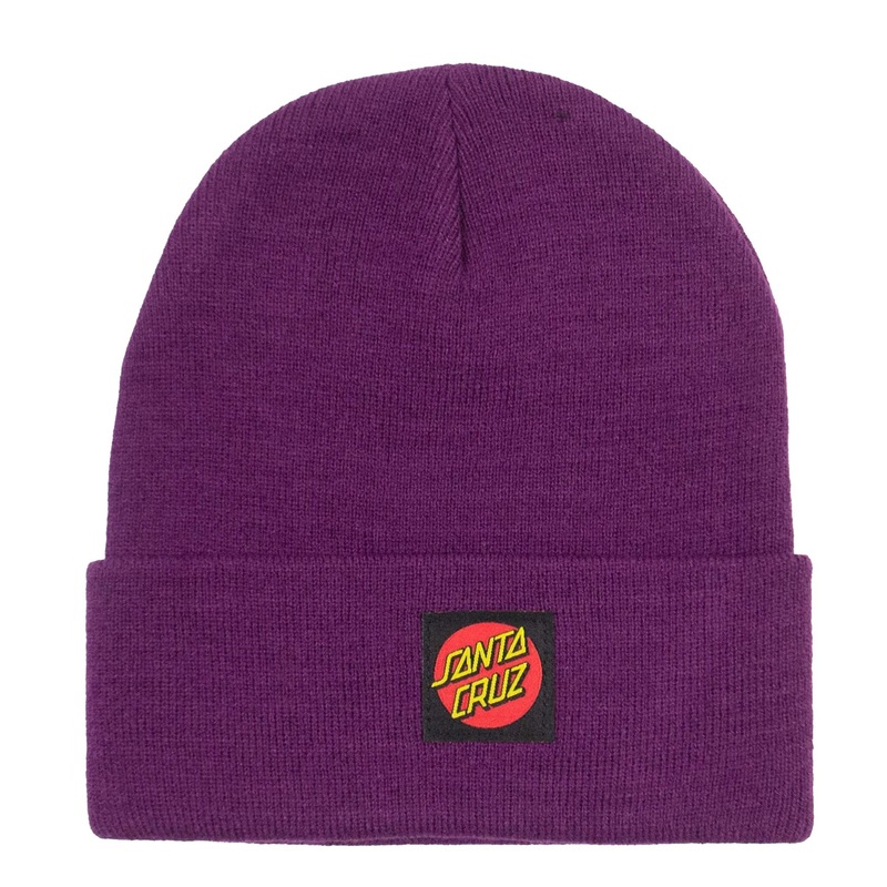 Santa Cruz Classic Label Beanie – Beetroot
