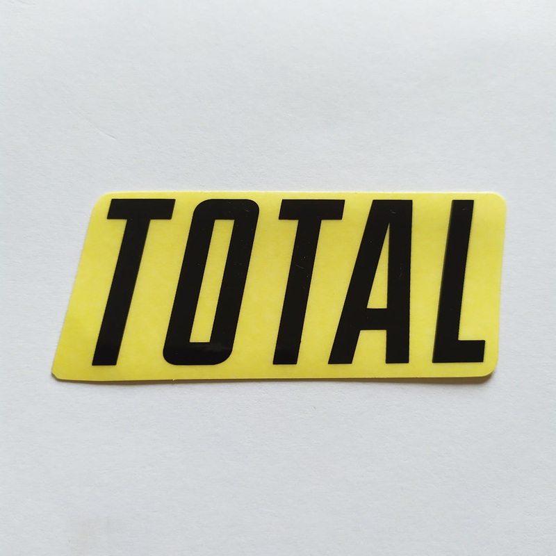 Total Bikes BMX Sticker – “Total”