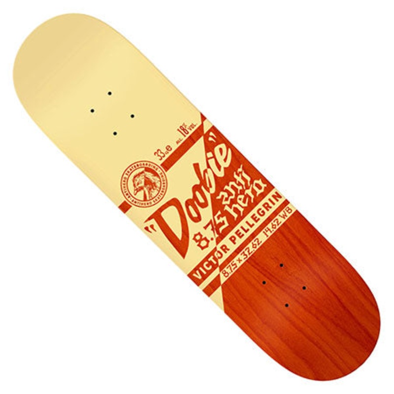 Anti-Hero Doobie Refrescos Deck Orange Woodgrain 8.75 x 32.6 WB:14.62