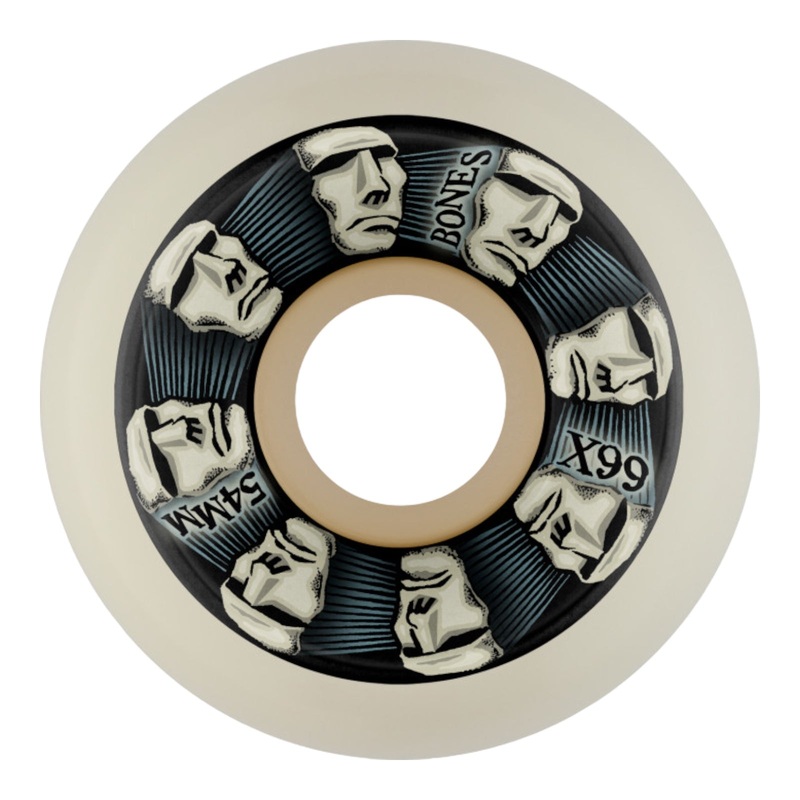 BONES WHEELS X-Formula X-Ninety-Nine Head Rush 54 V5 Sidecut 99A 4pk 54mm