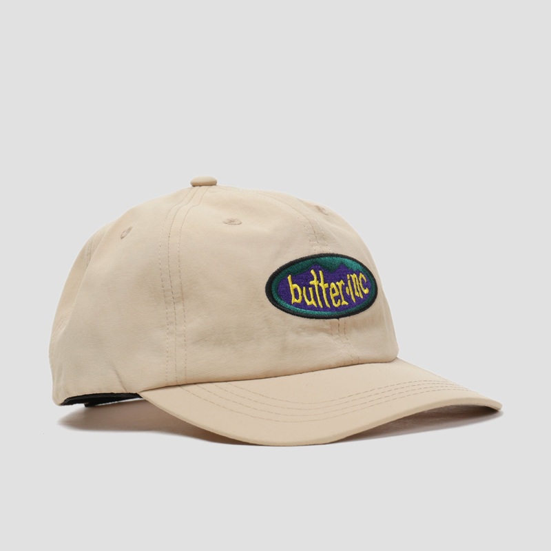 Butter Goods Ranges 6 Panel Cap Khaki