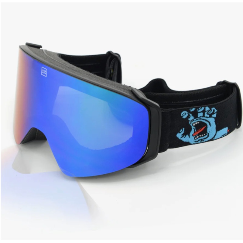 CYLINDRO Santa Cruze x Madson Screaming Hand Black/ Blue Chrome
