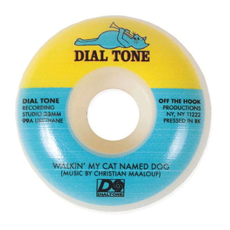 Dial Tone Christian Maalouf Blue Cat 99A Wheels White 53mm