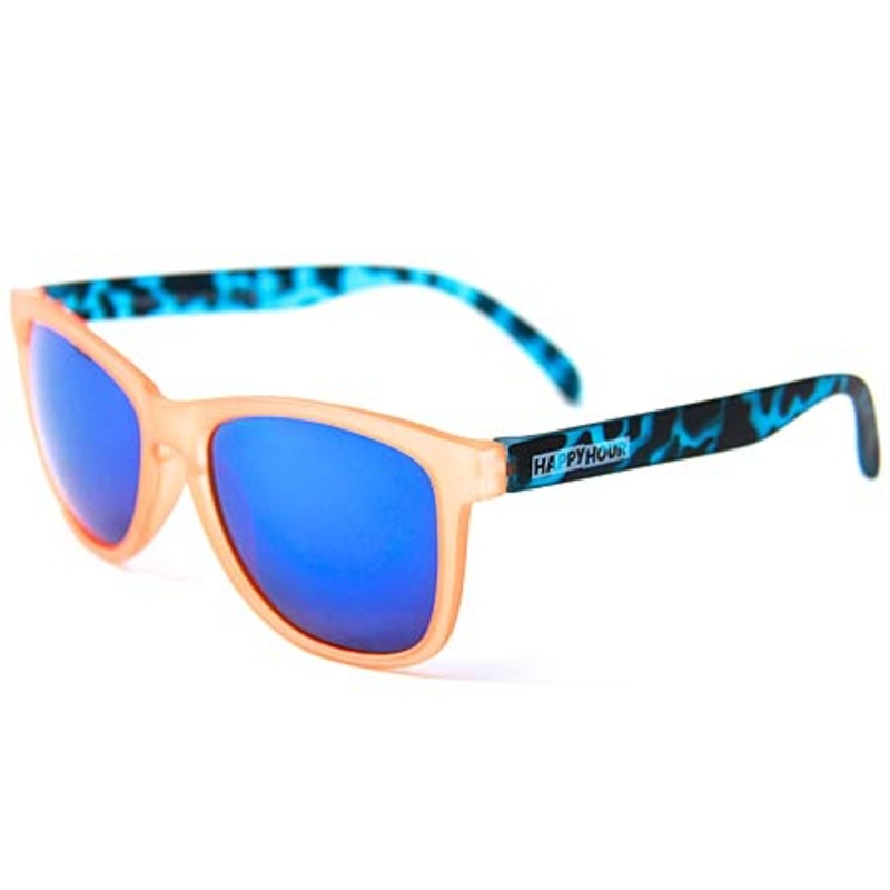 Happy Hour Eyewear Fuzzy Navels Sunglasses Blue One size fits all