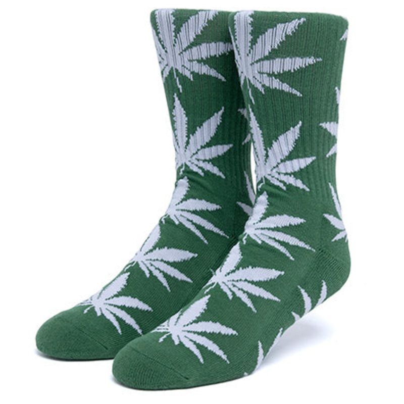 HUF Essentials Plantlife Crew Socks Cactus One size fits all
