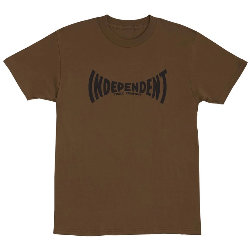 Independent Span T Shirt Chocolate Medium