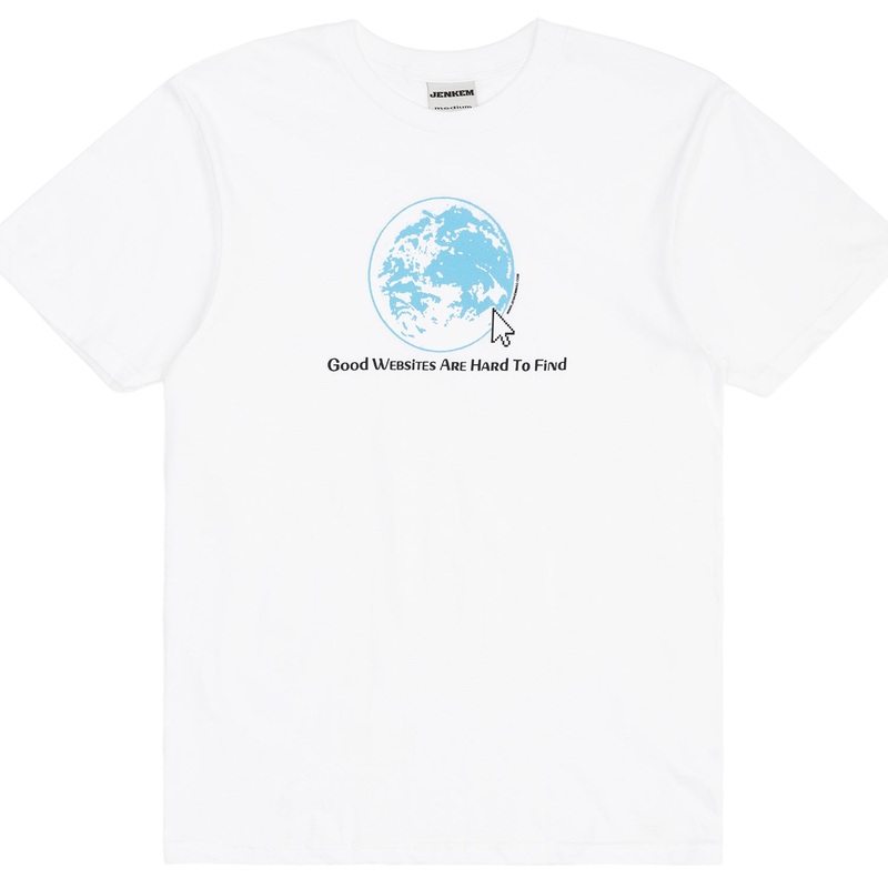 Jenkem Websites T-Shirt White LG