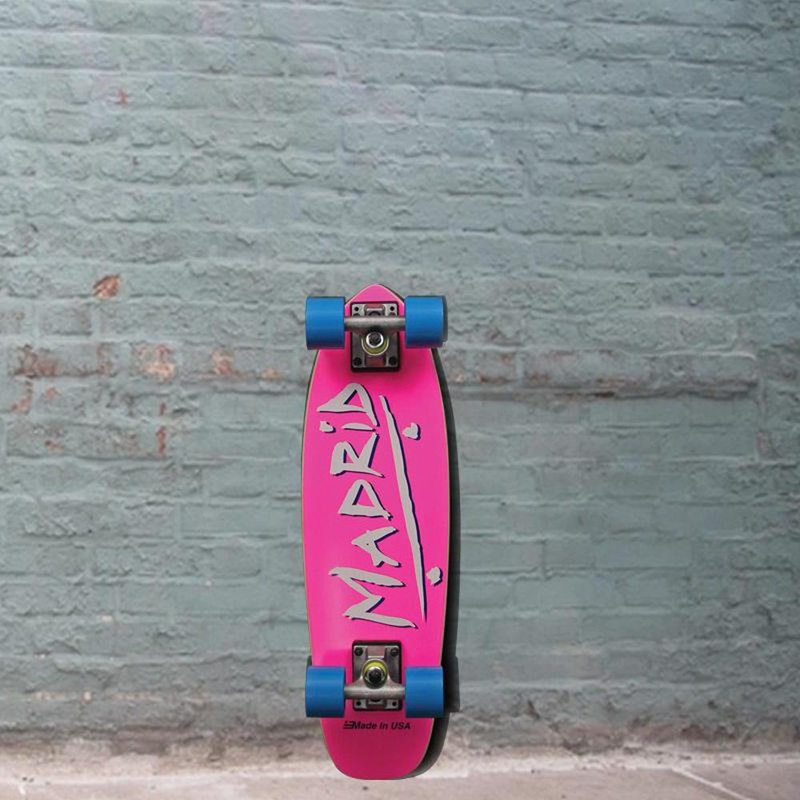 Madrid Midget Party Pink Cruiser Skateboard – Pee Wee 23.25″ – Complete