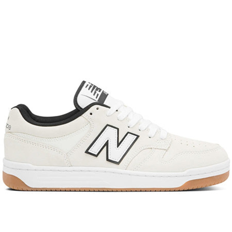 New Balance Numeric 480 Shoes White/ Black 8