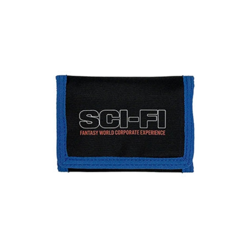 Sci-Fi Fantasy Tri-Fold Velcro Wallet Black One size fits all