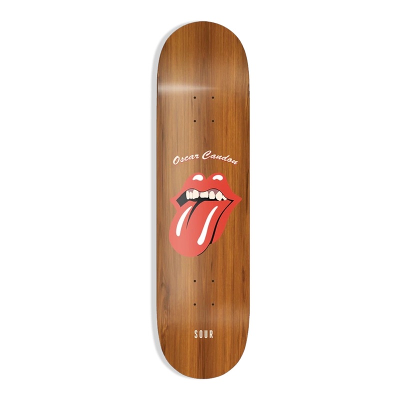 Sour Solution Oscar French Kiss Deck 8.5 8.5