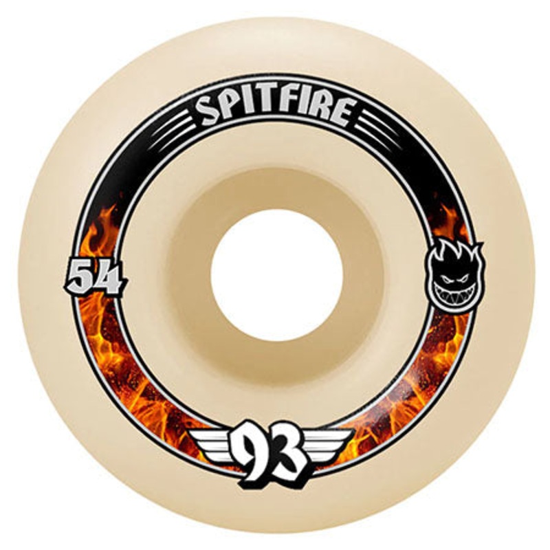 Spitfire Formula Four 93D Radial Wheels Natural 54mm
