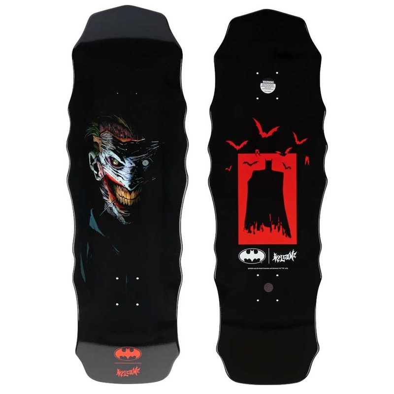 Welcome x Batman Joker on Widow Skateboard Deck – 10.0″ Deck Only 10.0