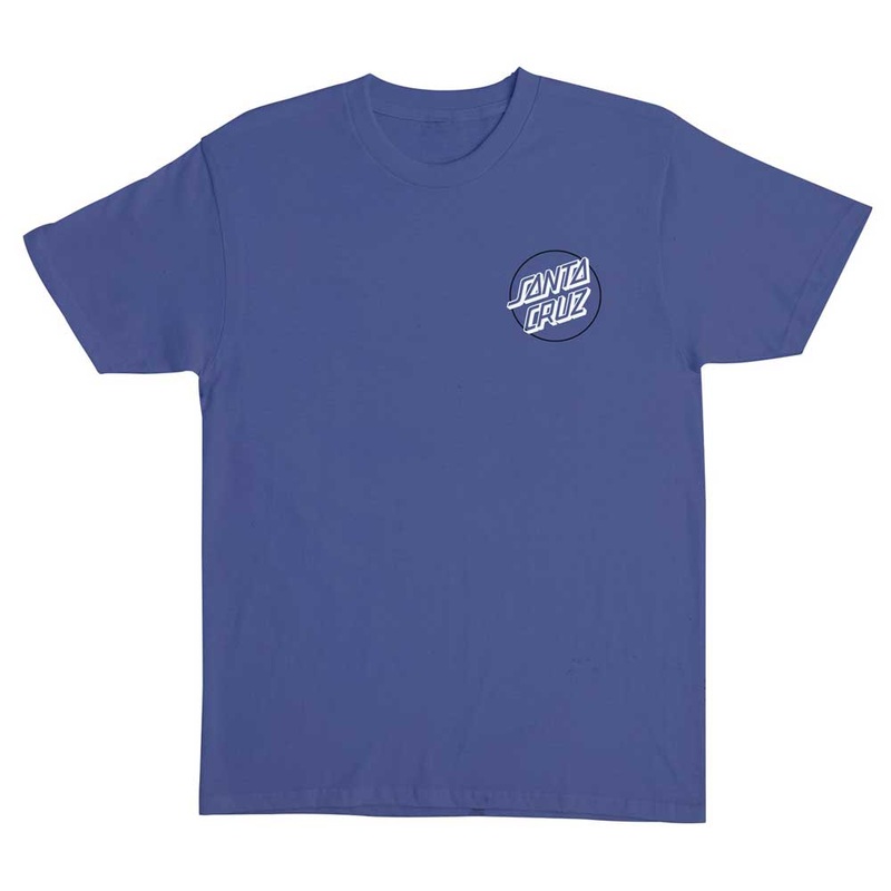 44156292 Wooten Duo Inverse Heavyweight Tee Metro Blue Mens Santa Cruz MD