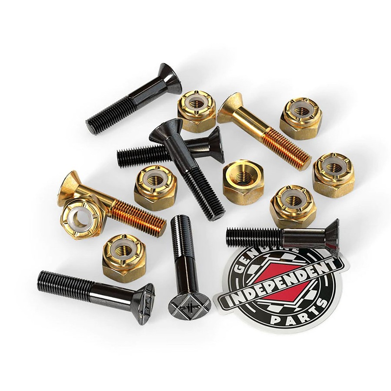 7/8in Phillips Independent Genuine Parts Black/Gold Hardware Black/Gold 7/8 in