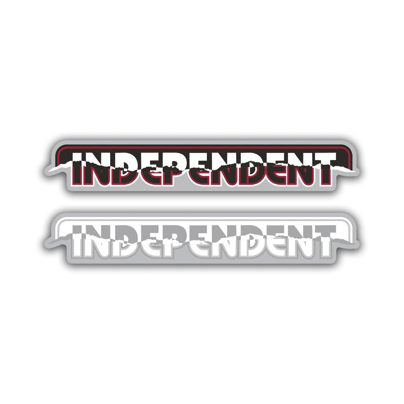 Barhouse 5in Independent Stickers (25 Pack) Assorted Color 5 in