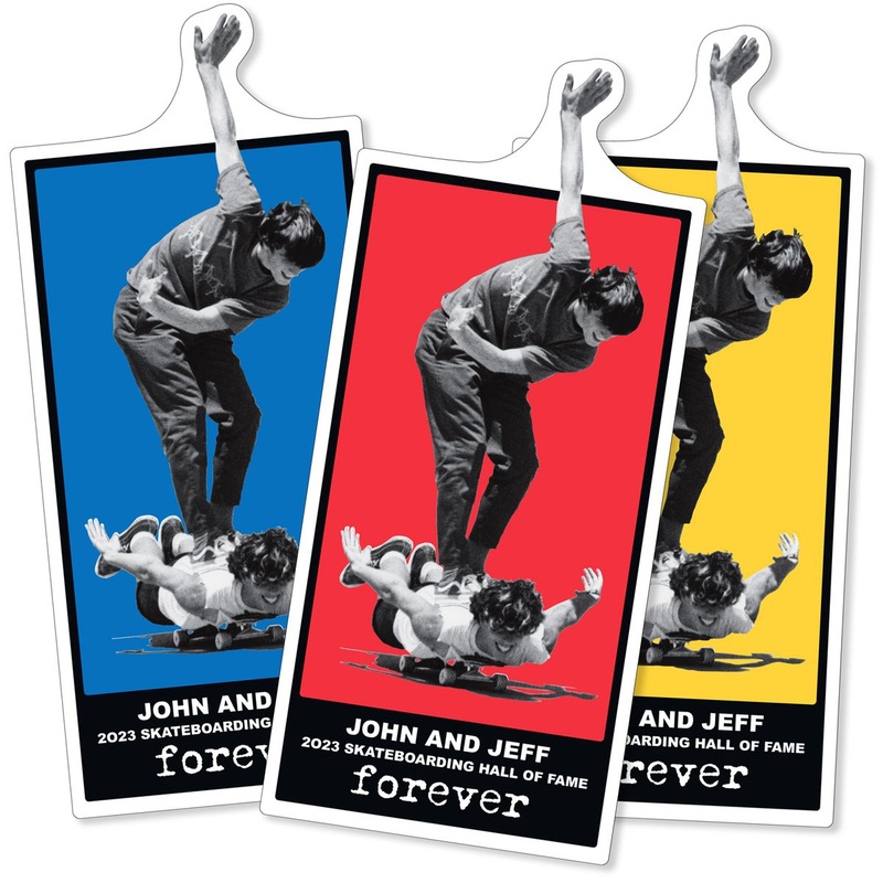 BLACK LABEL JOHN & JEFF “FOREVER” SHOF LTD STICKER Blue