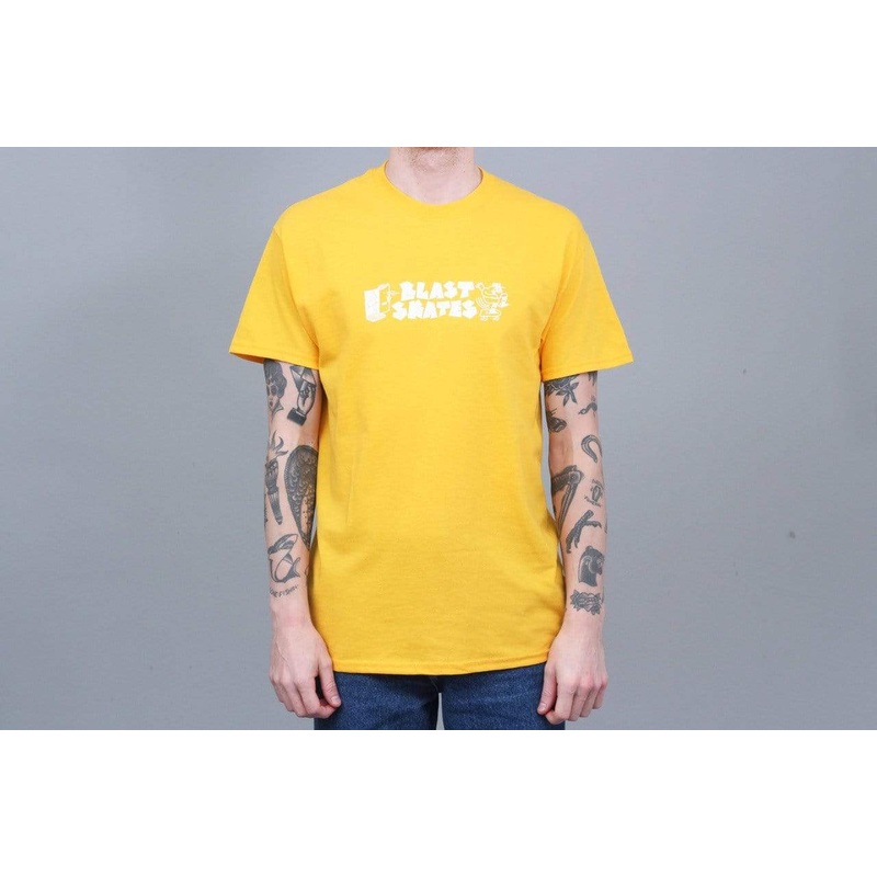 Blast Skates Ragin T-Shirt Yolk Small