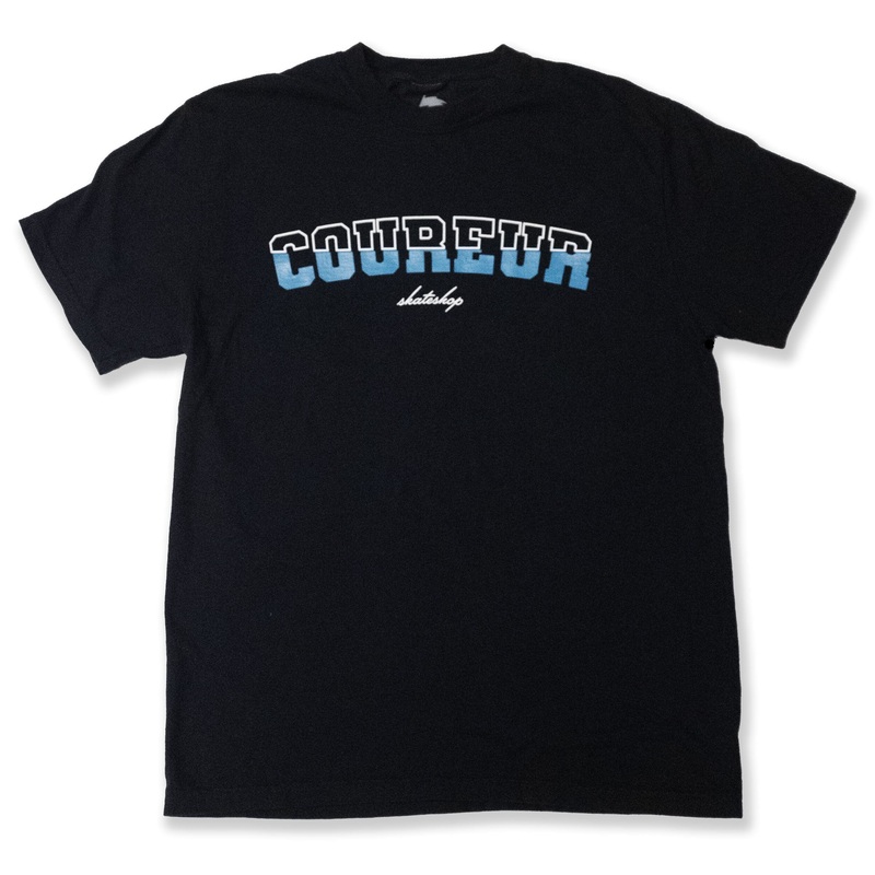 Coureur Goods Varsity Split Tee Black Youth M