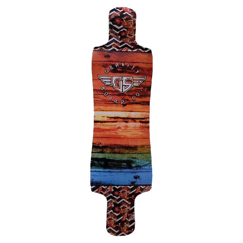 Gravity Pop Grunge 38″ Longboard Deck Deck