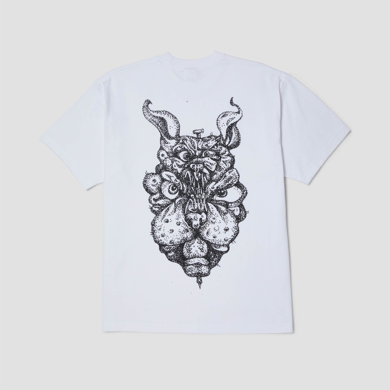HUF Ferrell Shortsleeve T-Shirt White Small