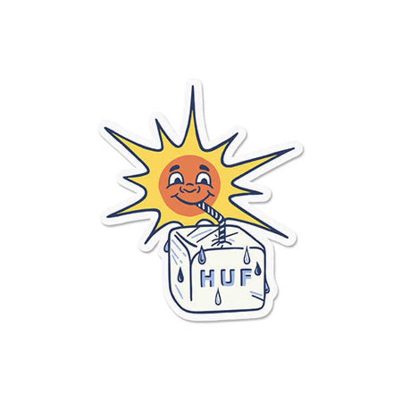 HUF Sippin’ Sun Sticker Multi One size fits all