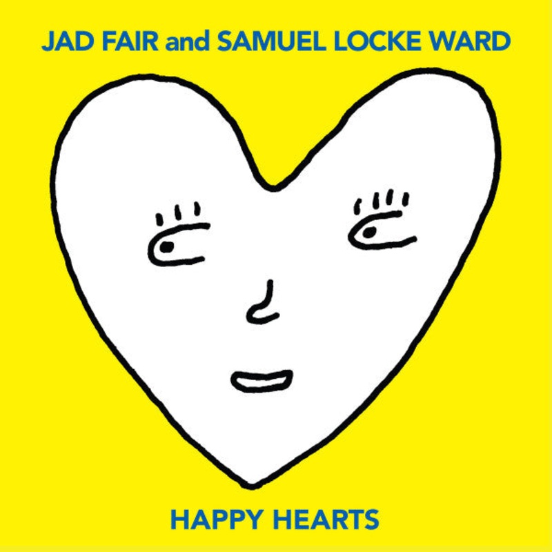 Jad Fair, Samuel Locke Ward  Happy Hearts Color Vinyl LP Record