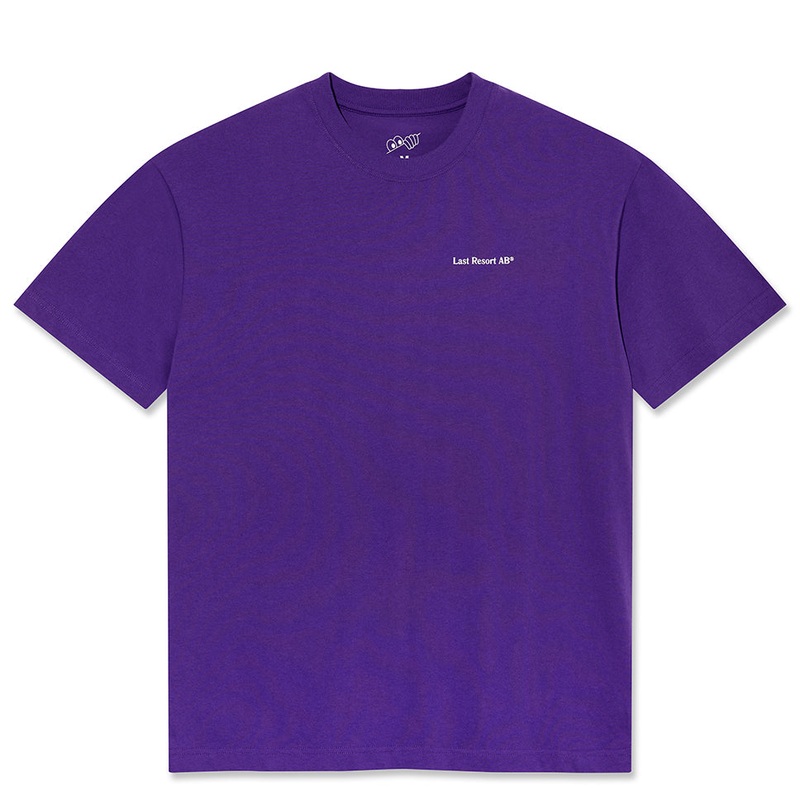 Last Resort AB Atlas Monogram Purple T Shirt Purple Medium