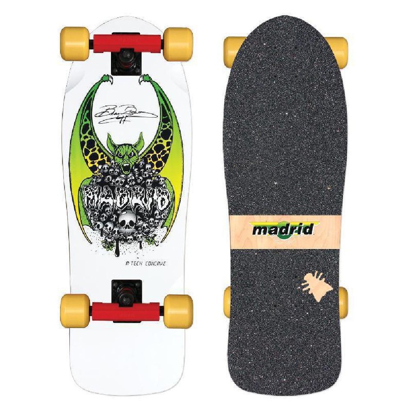 Madrid Beau Brown OG White 30″ Cruiser Complete