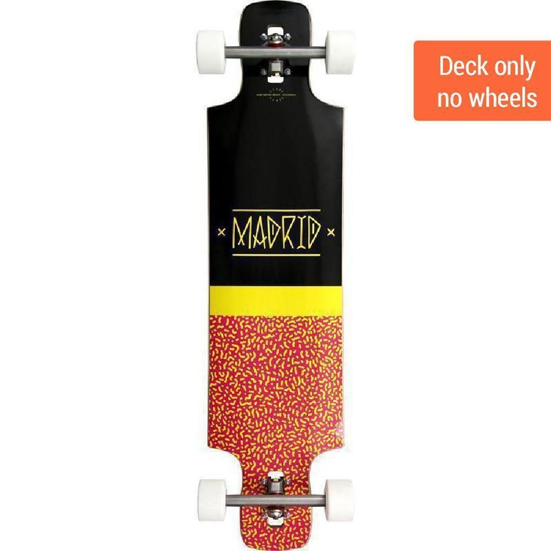 Madrid Maniac Disease 39.25″ Drop Through Longboard Deck Deck