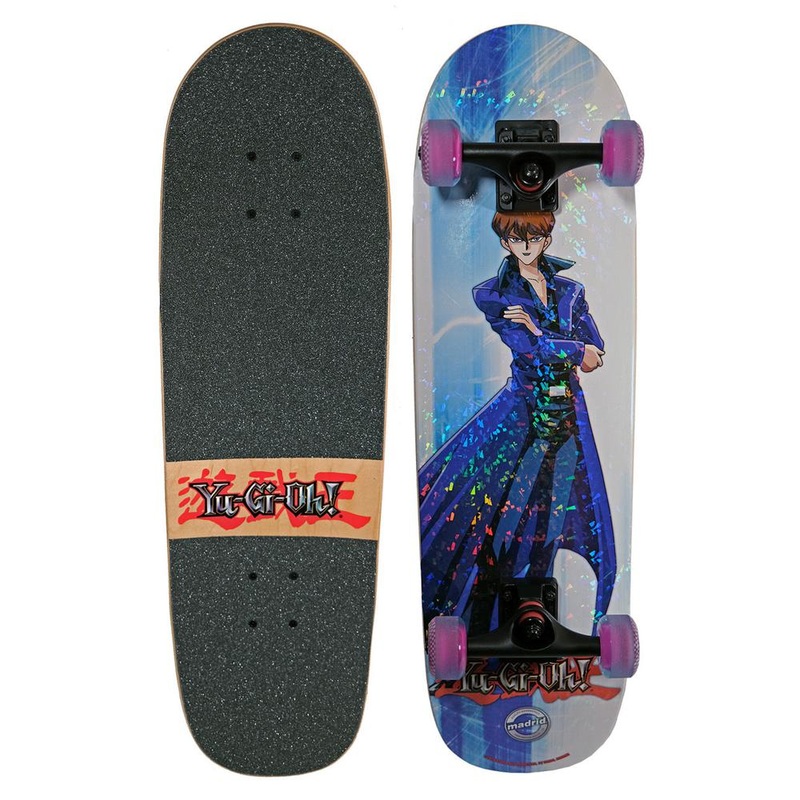 Madrid x Yu-Gi-Oh! Seto Kaiba Grub 29.5″ Cruiser Skateboard Grub 8.2″x 29.5″ / Complete