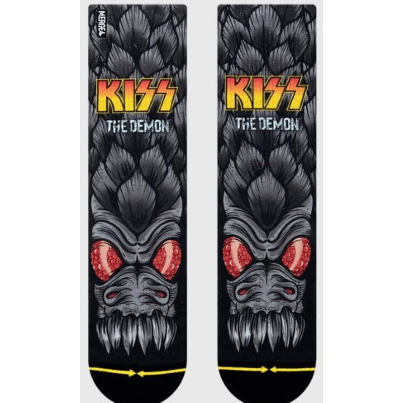 Merge4 Demon Boot Kiss Crew Socks