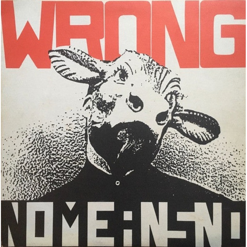 NoMeansNo – Wrong Red Color Vinyl LP Record