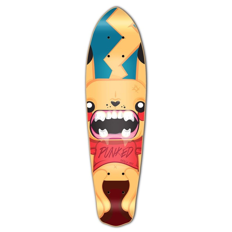 Punked Micro Cruiser Pika  Deck Deck