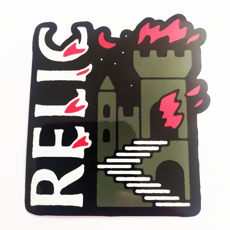Relic BMX Sticker