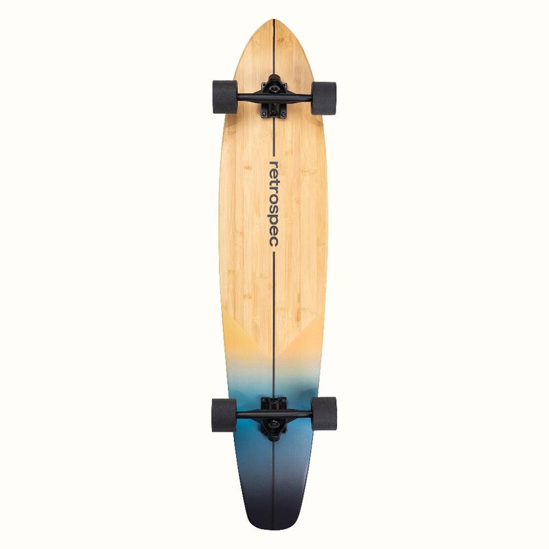 Retrospec Zed Sunset Cove 44″ Kicktail Longboard Complete