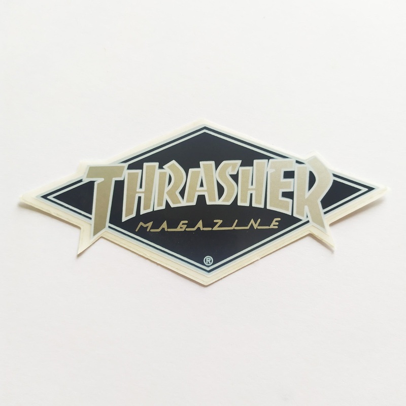 Thrasher Magazine Old School Diamond Logo Skateboard Sticker