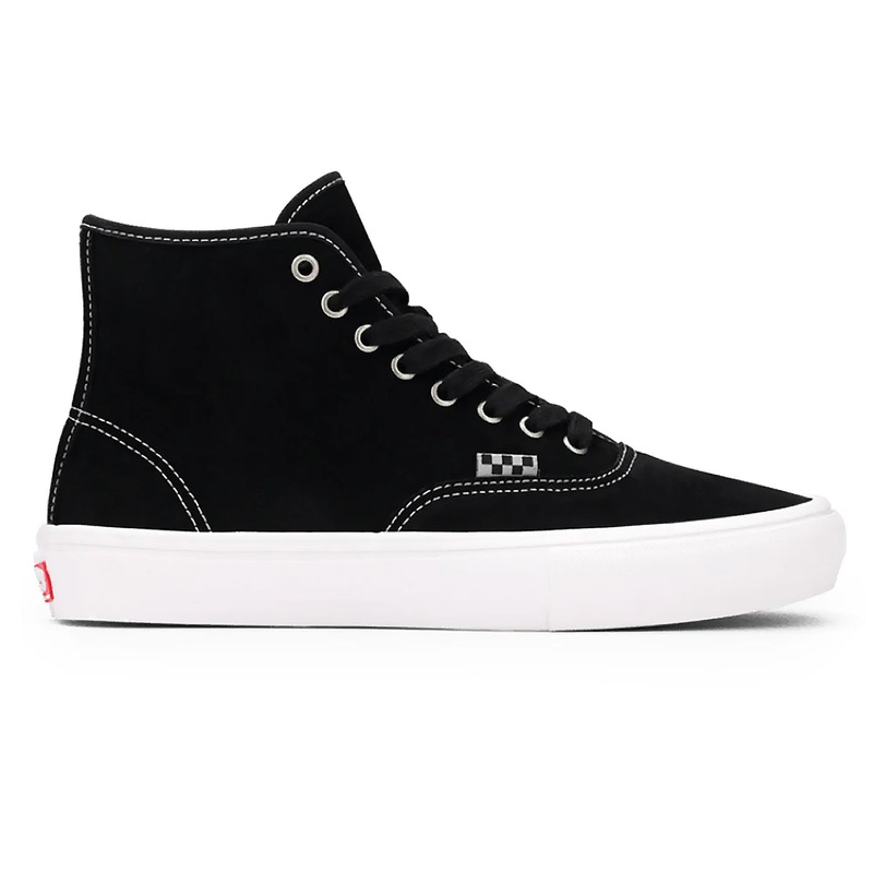Vans Skate Authentic High Black Suede 7