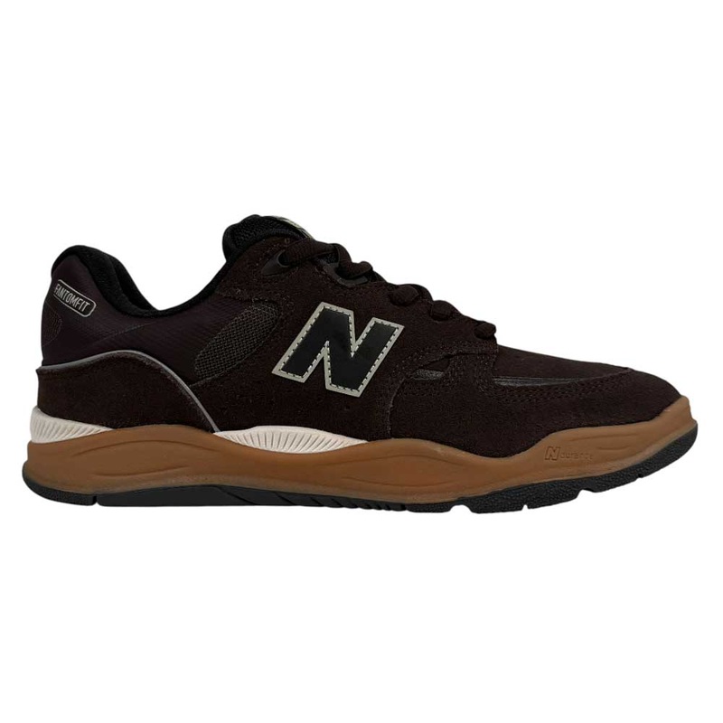 1010 BN Tiago Lemos Brown Black Suede New Balance Numeric Skateboarding Shoes 8.5