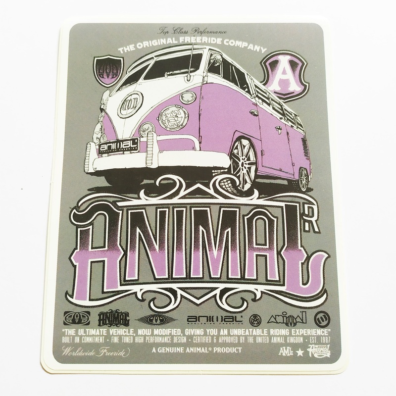Animal Surf Sticker