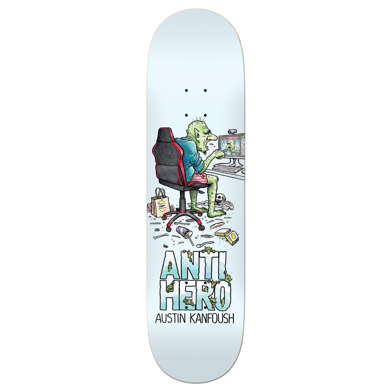 Anti Hero Kanfoush Trolls Deck 8.62