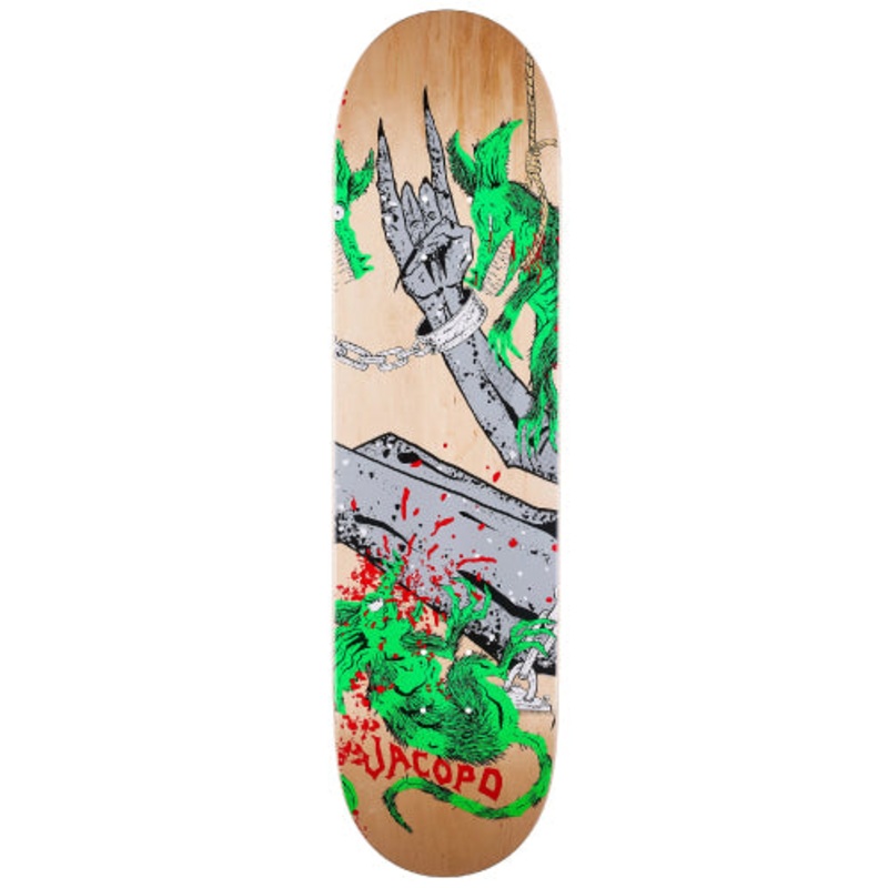 Baker X Neckface Jacopo Toxic Rats Skateboard Deck 8.25″ 8.25″